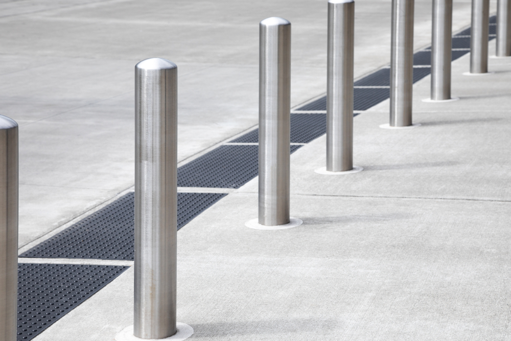 Steel bollards from Youngstown Pipe & Steel